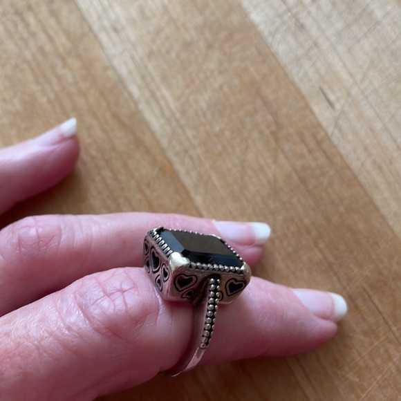 BEAUTIFUL Faceted Smoky Quartz Sterling Ring—Excl. - Picture 12 of 15